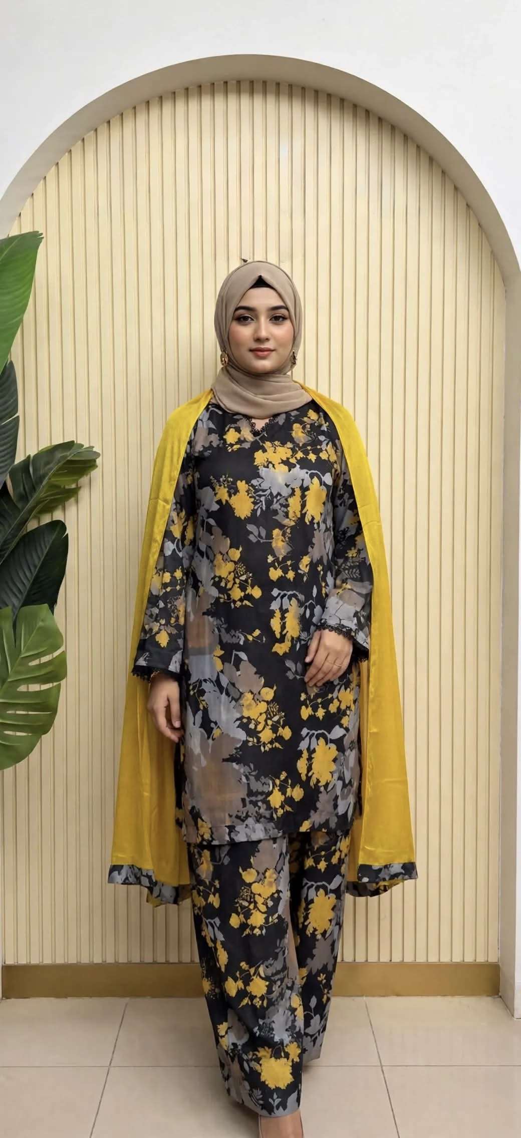Yellow Noir থ্রি-পিস - ছবি ২